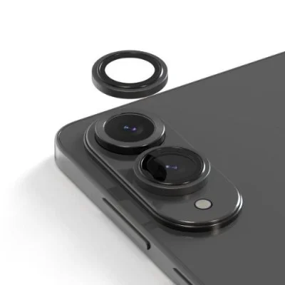 Araree Samsung S25 Edge Metal Ring Camera Lens - Clear
